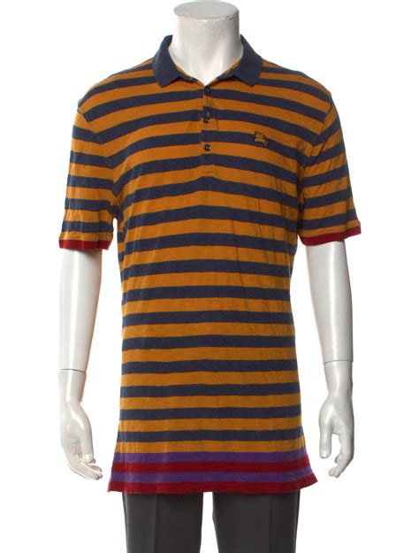 burberry striped collar polo shirt|burberry polo shirt outlet.